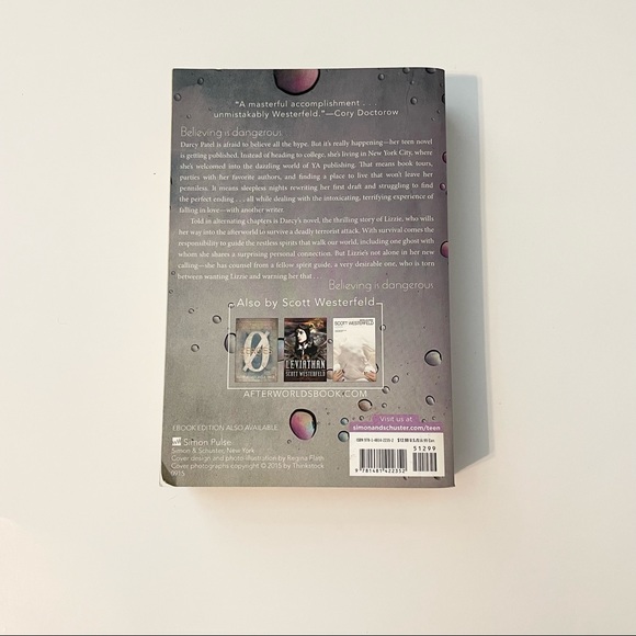 Afterworlds by Scott Westerfeld Paperback Book - Picture 2 of 3
